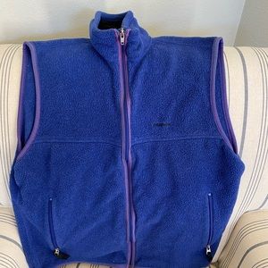 Vintage Mens Patagonia blue fleece vest Synchilla